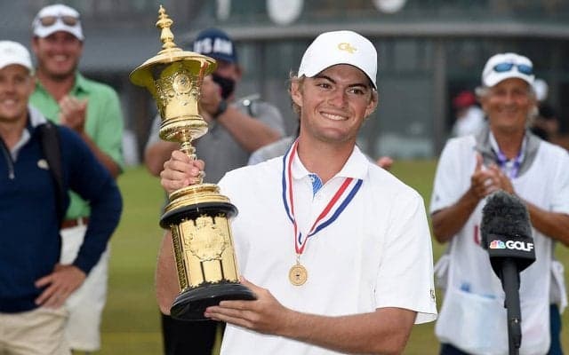 120回目となる歴史と伝統のアマチュア競技最高峰「全米アマチュアゴルフ選手権」は25年ぶりにリンクスコースで開催