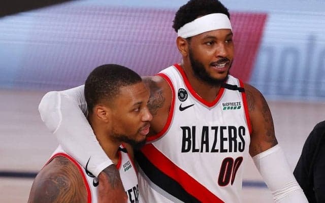 カーメロ・アンソニーがデイミアン・リラードを大絶賛「一緒にプレーした選手でベスト」