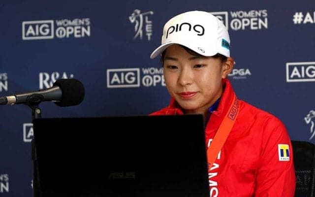 渋野日向子の“苦労”に注目　海外記者が質問攻め「どの雑誌や新聞もあなたを使う」