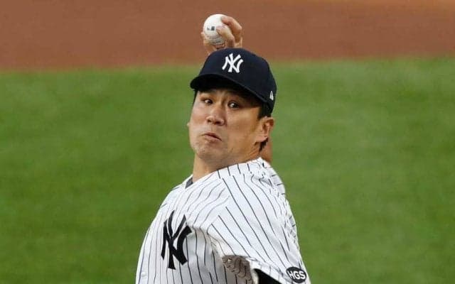 【MLB】田中将大、5回途中6失点降板で今季初勝利ならず　筒香との対戦は遊ゴロ＆右飛