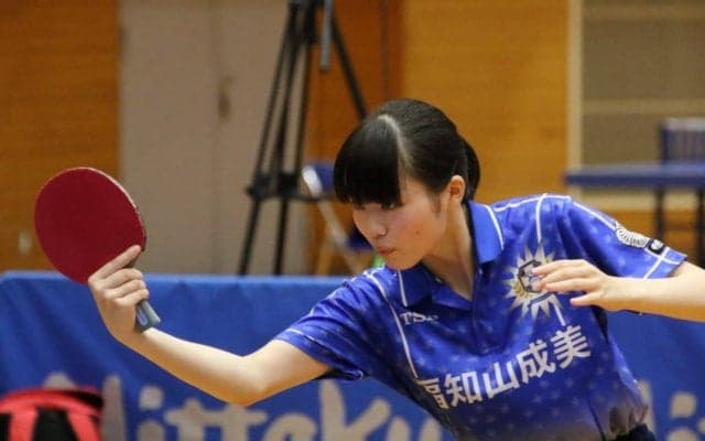 【高校卓球】無観客×ライブ配信の“京都モデル”　高3・大槻愛花（福知山成美）が女子単V