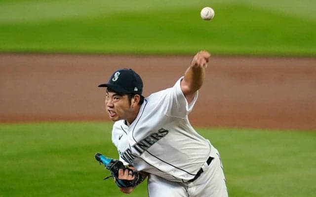 【MLB】菊池雄星、今季初勝利ならず　最強左腕カーショーとの投げ合いで今季ワーストタイ5失点