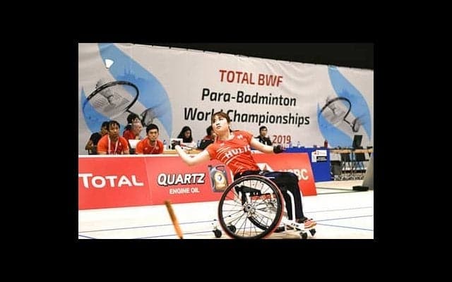 パラバトミントンの若き世界女王。里見紗李奈「応援は本当に力になる」