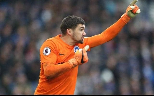 エジル苦笑…！ブライトンの守護神ライアンが強烈シュートをスーパーストップ！【アンビリーバブル・セーブス】