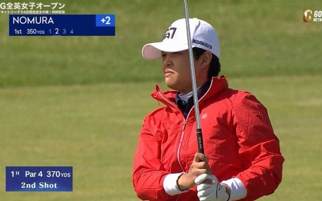 【全英女子20ハイライト】野村敏京は通算7オーバー33位タイで最終日へ　第3ラウンド