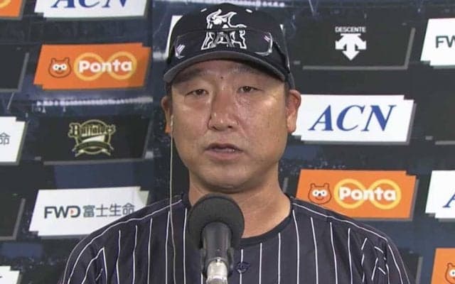 オリ中嶋監督代行、昇格即起用の富山＆漆原に寄せた信頼　「良い投球を見ていた」