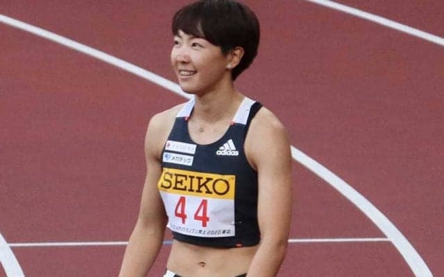 寺田明日香、13秒03の好タイムで今季初戦V　新国立に好感触「凄く走りやすかった」