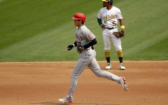 【MLB】大谷翔平、スランプ抜け出す9試合ぶりマルチ　5号3ラン＆右前打もサヨナラ負け
