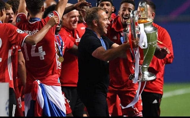 CL制覇のバイエルン指揮官フリック「パーティーをしなければ」 決勝弾コマンに賛辞も