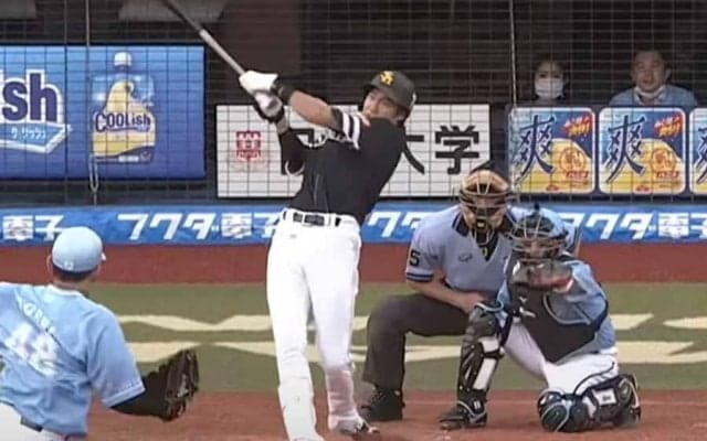 あらゆるカメラも行方を見失う“7.2秒の衝撃”　鷹・柳田悠岐の衝撃弾に反響