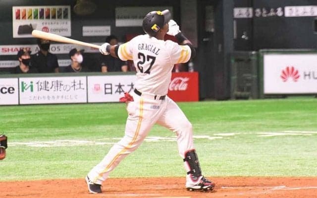 1台800万円のspotは大丈夫？　鷹グラシアルがロボット応援団を襲う特大の今季初アーチ