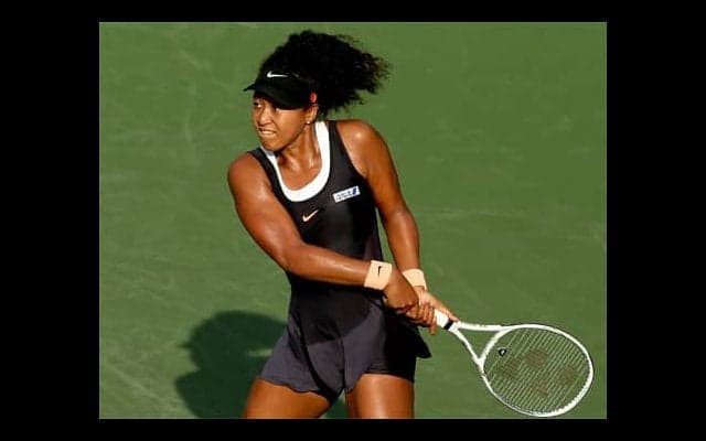  大坂 元コーチ観戦の中で8強 