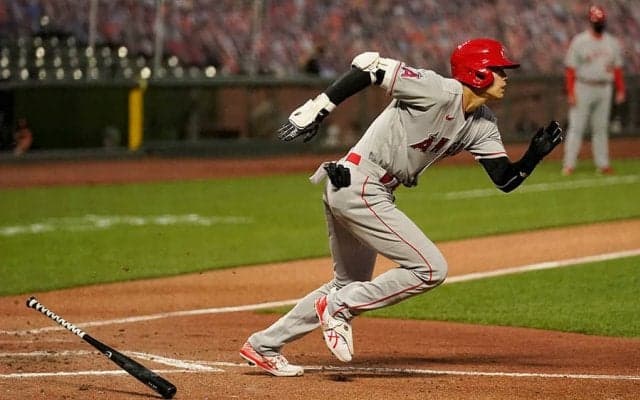 【MLB】大谷翔平、プロ初Wヘッダー第2試合で“快足”内野安打　高めボール球を3試合ぶり安打
