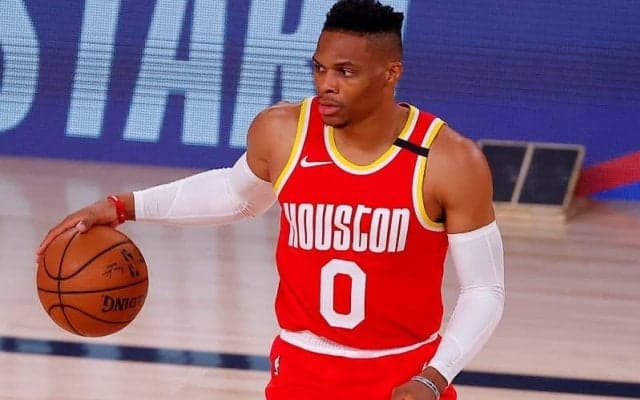 右足大腿四頭筋を痛めてプレーオフ全休中のラッセル・ウェストブルックが第5戦も欠場