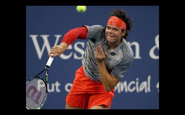  ラオニッチ、マレー圧倒で8強 