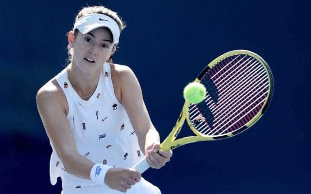 右腕に4度の手術を受けた21歳のテニス美女、復活への思いと料理のInstagramについて語る