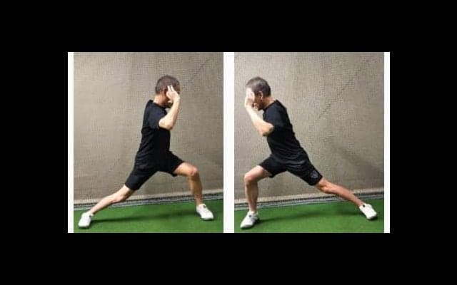 【ゴルフ】ラウンド前など簡単にできる股関節ストレッチ