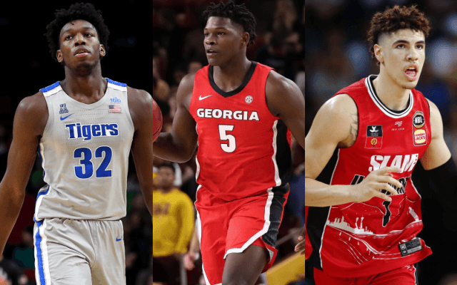 NBAドラフト2020の1〜5位指名権を所持する各球団の指名選手を予想