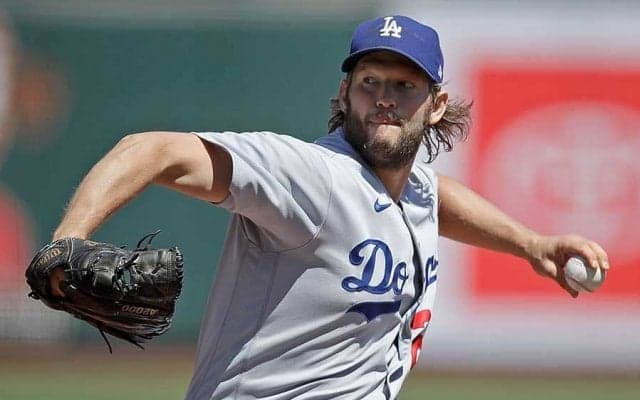 【MLB】現役最強の伝家の宝刀　カーショーの“急降下カーブ”に米称賛「達人」「エグイ」