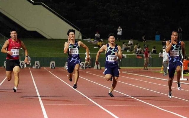 ケンブリッジ飛鳥が自己ベスト再更新10秒03で優勝！　大会新で桐生破る