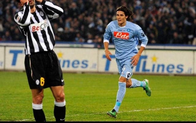 ナポリ時代のカバーニがユベントスDFを蹂躙！頭だけでハットトリックの大仕事【ハットトリック・ヒーローズ】