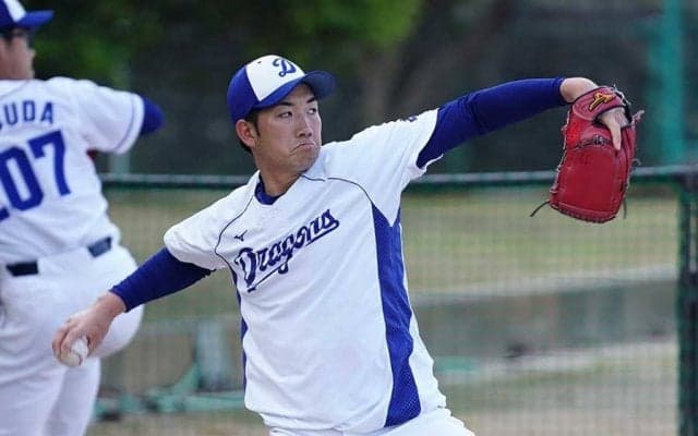 30日の公示　中日が勝野昌慶を登録し、浜田達郎を抹消