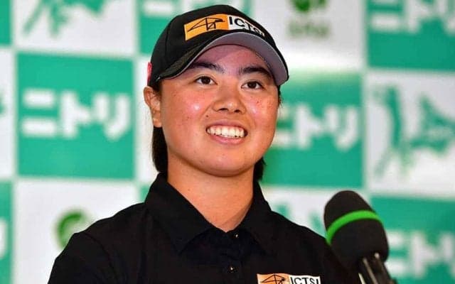 19歳笹生優花「夢は世界一」　小祝さくらと雨中の激戦にサラリ「楽しかったですよ」