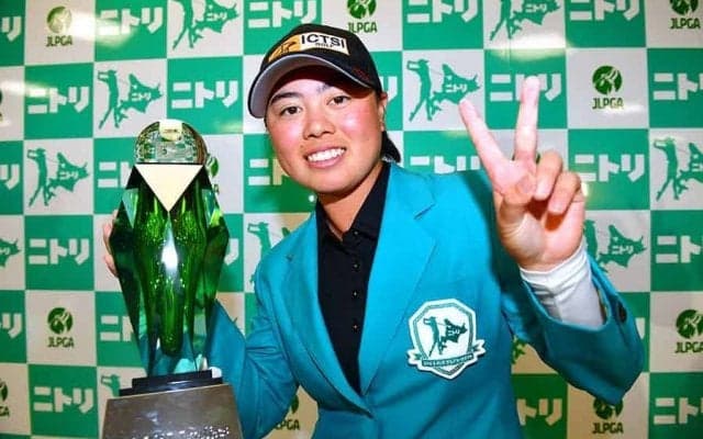 2戦連続V笹生優花、素顔は庶民派19歳　賞金5000万円突破も「しゃぶしゃぶは贅沢」