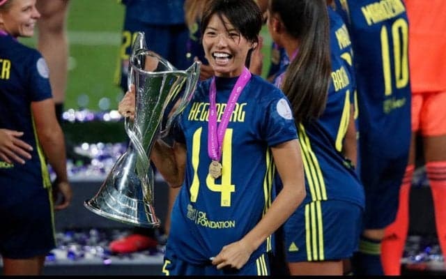 女子CL決勝で豪快弾のなでしこDF熊谷紗希が女子CLオールスターに選出！