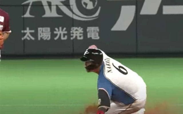 「普通に足速い」「盗塁王も…」　日ハム・中田の4年ぶり盗塁にファン驚き