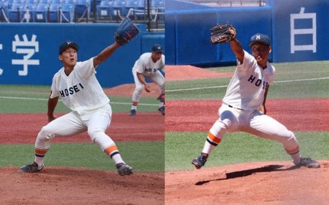【大学野球】春の王者・法大から一挙5選手がプロ志望届　鈴木＆高田の左右150キロコンビも