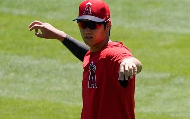 【MLB】大谷一問一答　一塁守備は「新鮮な感じ」「外野はやれるとは思っているけど…」