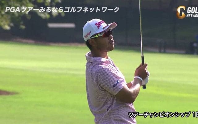 【動画】松山英樹、13番では約8mのスライスラインを読み切りバーディ