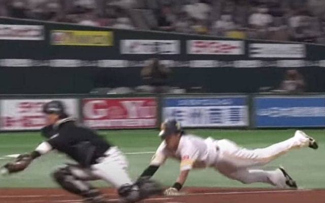 「超人の気迫」「イケメンすぎんか」鷹・柳田、“執念”ヘッスラをファン絶賛