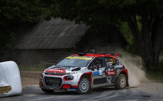 WRCエストニア：WRC2は選手権リーダーのマッズ・オストベルグが首位発進