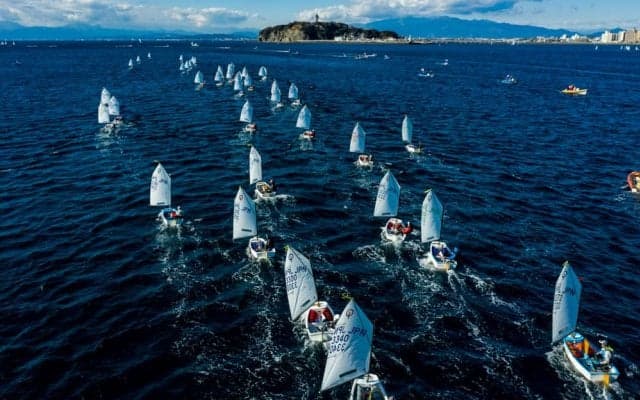 オプティミスト級全日本選手権は11月江の島で開催