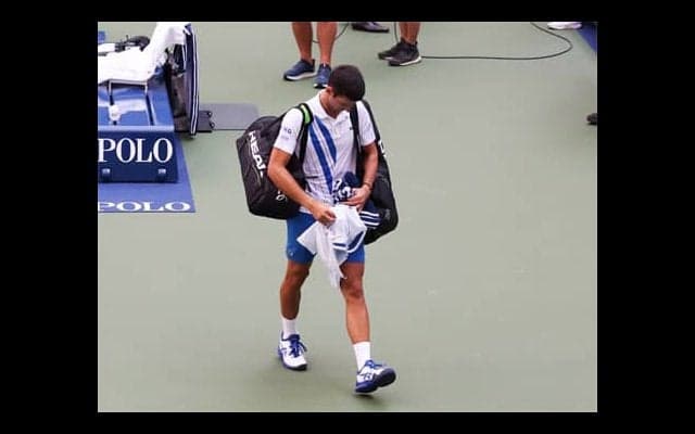  失格処分ジョコビッチは罰金 