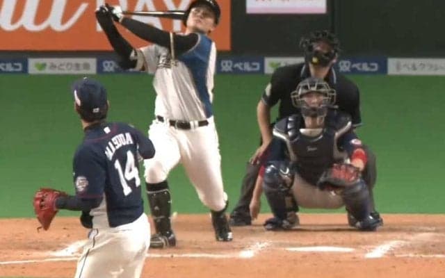 「ただものではないポテンシャル」日ハム清宮、天井直撃の一打にファン驚愕