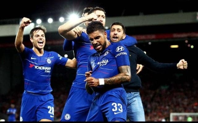 チェルシーの攻撃的SBエメルソンがリバプール戦で決めたクラブ初ゴール【ファースト・ゴールズ】