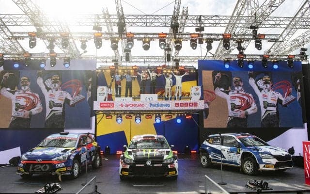WRCエストニア：WRC3はオリバー・ソルベルグが圧勝