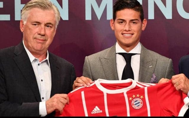 ハメスのエバートン移籍が正式決定！アンチェロッティと3度目のタッグ