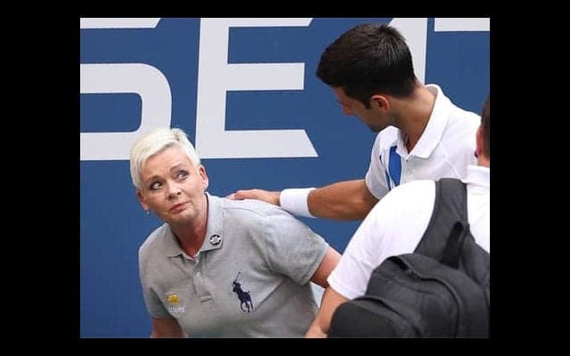  ジョコ 誹謗中傷の線審を擁護 