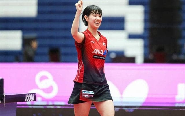 卓球ドリームマッチ 長﨑美柚が故障欠場の平野美宇に代わって出場