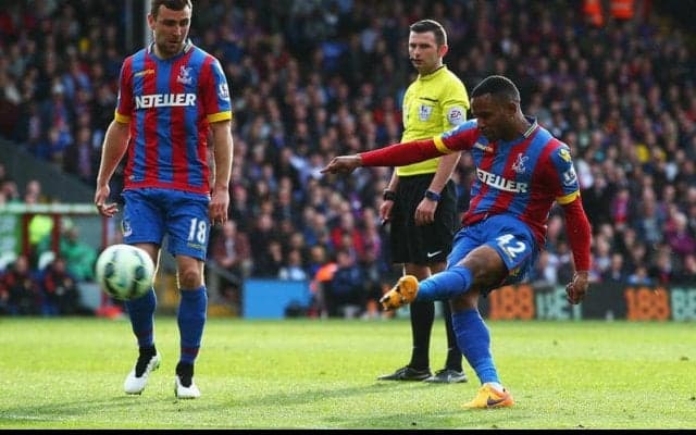 パレス時代のパンチェオンが味方との連携でユナイテッドゴールを陥れる【ビューティフル・フリーキック】