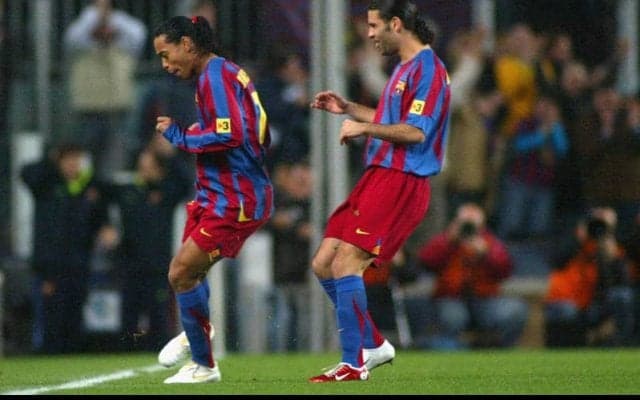 キャリア全盛期の”ファンタジスタ”　ロナウジーニョの美しい異次元FK【ビューティフル・フリーキック】