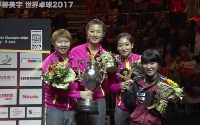 【プレーバック】ハリケーン 平野美宇 48年ぶりのメダル獲得｜世界卓球2017ドイツ