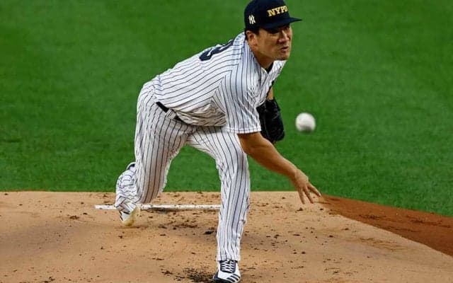 【MLB】田中将大、5回1失点で9・11に捧げる2勝目　12打者連続アウトの好投、ヤ軍は3連勝