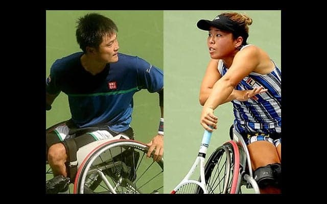 国枝と上地 ともに全米OP決勝へ