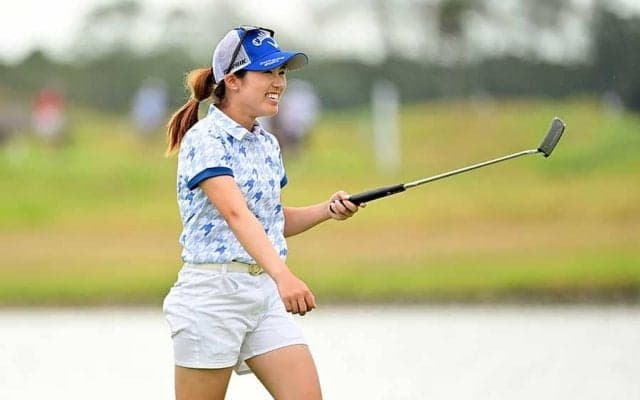 20歳西村優菜、初Vへ単独首位　プラチナ世代一番乗りなるか「緊張するけど楽しむ」