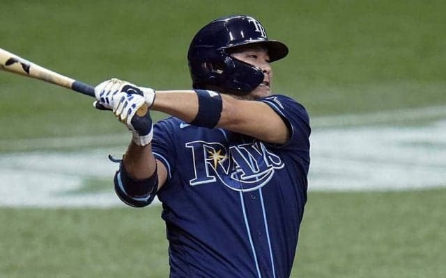 【MLB】筒香嘉智、飛距離133mの特大アーチに現地実況も興奮「行った！水槽付近にぶち込んだ」